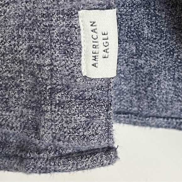 Men’s American Eagle Super Soft Long Sleeve Button Down Medium Weight Size XLT - Picture 11 of 11